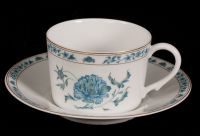 Limoges France Royal Chapus Bone China Coffee Cup Mug + Saucer